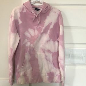 Tie dye RVCA hoodie (men's m)